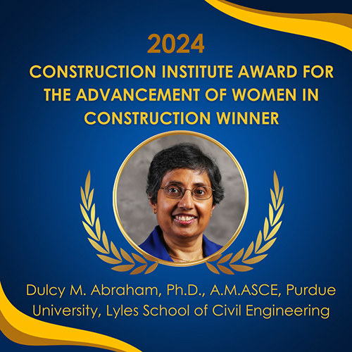 Dulcy Abraham, Purdue University